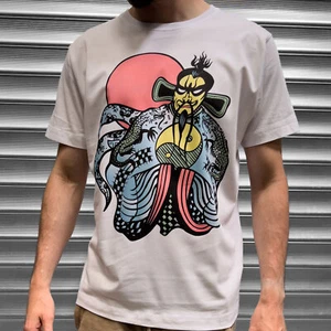 Mens Big Trouble In Little China Fu Man Chu Jack T Shirt Vest Movie Top Retro - Picture 1 of 8