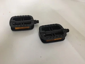 COPPIA PEDALI BICICLETTA MISURA 30 COLORE NERO - Imagen 1 de 2