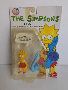 The Simpsons Lisa Simpson Figure by Mattel - Picture 1 of 3