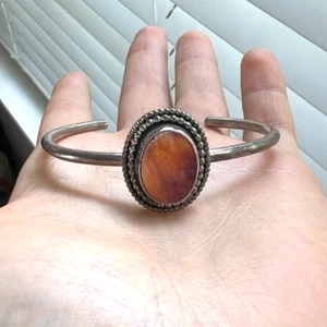 Spiny Oyster Sterling Silver Bracelet Cuff Artisan Handmade Studio Jewelry 925 - Picture 1 of 12