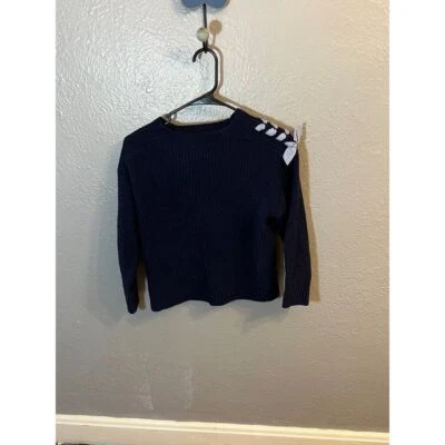 Zara fancy collection blue sweater size 9 years - Image 1 of 4