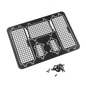 NEW Yeah Racing Stainless Steel Window Guard Fits Traxxas TRX-4M Defender - Picture 1 of 2