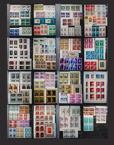 1972 year MNH blocks of 4 & stockbook. Complete full year set USSR Russia stamps - Picture 1 of 2