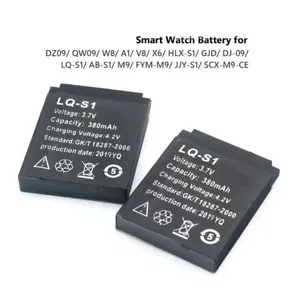 1Pcs LQ-S1 3.7V 380mAh Rechargeable Battery AB-S1 DJ-09 DZ09 GJD HKS-S1 FYM-M9 - Picture 1 of 4