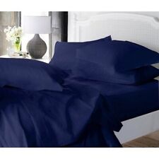 100%Cotton Bedding Sets Navy Blue Solid All Size *Royal~Touch* 600/800/1000 TC