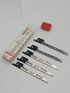 5 lame per seghetto alternativo vintage Sandvik Tang alto tenore di carbonio 1/2" 10 TPI 3 5/8" - Foto 1 di 14