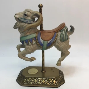 Willitts Designs Vintage Limited Edition Tobin Fraley Signed Carousel Looff Ram - Bild 1 von 12