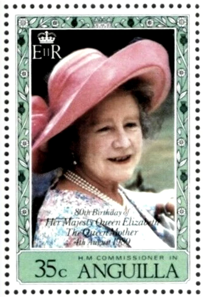 Anguilla #SG411 MNH 1980 QEII Queen Mother Hat [394] - Image 1 of 1