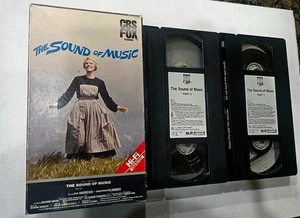 The Sound of Music Vhs Double Pack 1986 CBS Fox 1051 - Picture 1 of 1