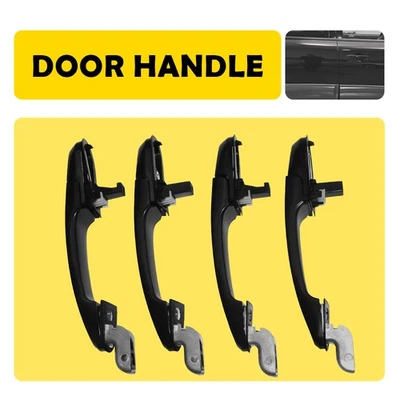 Manija de puerta exterior negra para Hyundai Tucson 2005 2006 2007 08-09 delantera o trasera Foto 1 de 4