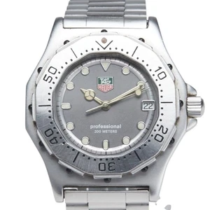 Tag Heuer 3000 Series 932.213 Professional Gray Date 200m Quarzuhr #W207 - Bild 1 von 7