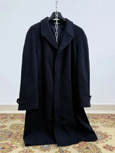 Vintage Georgio Armani Le Collezioni Wool Coat Overcoat Size 50R - Picture 1 of 12
