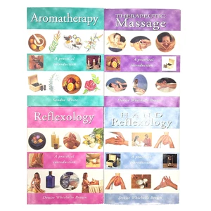 Four HC Books Aromatherapy Massage Hand & Whole Body Reflexology Whichello Brown - Picture 1 of 23