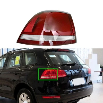 Cubierta de carcasa de lente de luz trasera exterior izquierda para Volkswagen Touareg 2011-2014  Foto 1 de 4