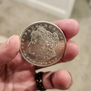 1878-S Morgan Dollar BRILLIANT UNCIRCULATED Silver Dollar ~ PROOF-LIKE - Picture 1 of 6