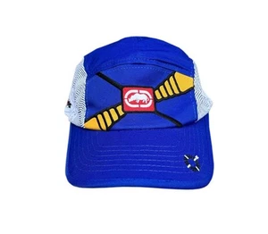 Sombrero vintage Ecko Unltd 5 paneles multicolor talla única nuevo con etiquetas - Imagen 1 de 3