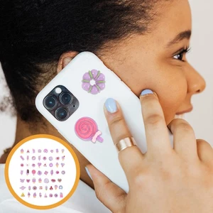 100Pcs Cell Phone Case Charms Hair Band Decoration Cartoon Dessert Ornaments - Picture 1 of 11