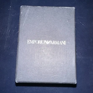 Emporio Armani Uhrenbox mit 2 Booklets Papiere & Uhrenverlängerungen Extender - Bild 1 von 9