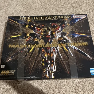 NEW Bandai MG EX MGEX Gundam SEED DESTINY Strike Freedom Gundam Model Kit 1/100 - Image 1 of 3