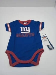 NWT GERBER NFL NEW YORK GIANTS BABY DAZZLE BODYSUIT SIZE 6-12 MONTH ONESIE - Picture 1 of 4