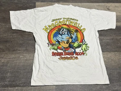 MARGARITAVILLE JAMAICA - Весенние каникулы 2004 логотип винтажная рубашка размер средний винтажный - Изображение 1 из 4