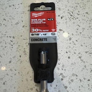 Nuova punta per calcestruzzo Milwaukee 9/16" x 12 1/2" SDS PLUS 48-20-7484 - Foto 1 di 4