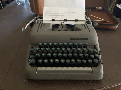 1954 Smith Corona Vertical Script Typewriter - Image 1 of 4