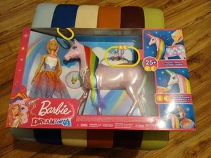 RARE Barbie Dreamtopia Magical Lights Unicorn LIGHTS & SOUNDS NEW & SEALED - Picture 1 of 6