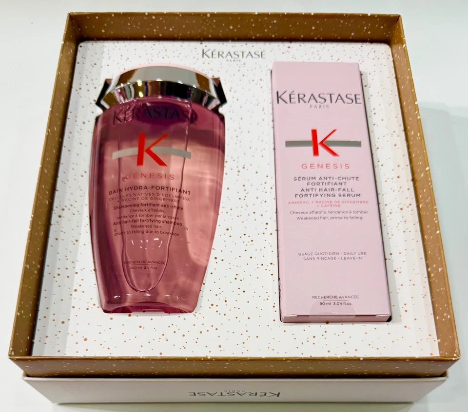 Genesis : Bain Hydra 250ML + Sérum 90ML Kérastase