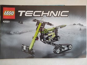 Lego Building Instructions Technic 42021 Snow Mobile