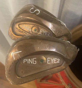 PING Eye2 LW SW Wedges Set 2 Vintage Beryllium Copper Golf Clubs - Picture 1 of 11