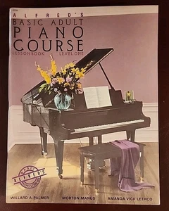 Alfred's Basic Adult Piano Course Level One: Lesson Book Softcover 1983 Unused - Imagen 1 de 4