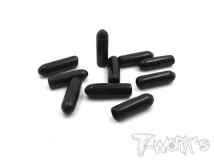 Tapas de tubo de antena Tworks TA-112BK para coches de radiocontrol - 10 piezas - Imagen 1 de 1