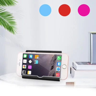 Soporte de escritorio plegable ajustable para teléfono celular soporte de montaje para teléfono tableta Foto 1 de 4