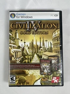 Sid Meier's Civilization IV: Gold Edition *con manual* (PC, 2007) - Imagen 1 de 4