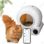 Selbstreinigende Katzentoilette Katzenklo mit Smart WIFI APP-Steuerung 65L+9L