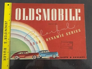 1948 Oldsmobile Dynamic Series 60 & 70 Series Brochure Dealer Catalog General - Picture 1 of 3