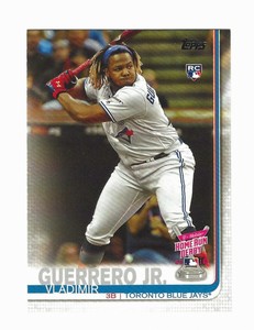 VLADIMIR GUERRERO JR 2019 TOPPS UPDATE ROOKIE RC CARD #US272 -BLUE JAYS -NM-MINT