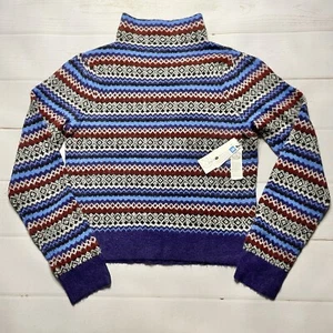 NWT - Treasure & Bond - Women’s Mock Neck Wool Blend Sweater - Size Medium - Picture 1 of 13