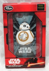 Disney Star Wars I-Phone Clip Case BB-8 Screen Guard Cloth Force Awakens Droid - Picture 1 of 2