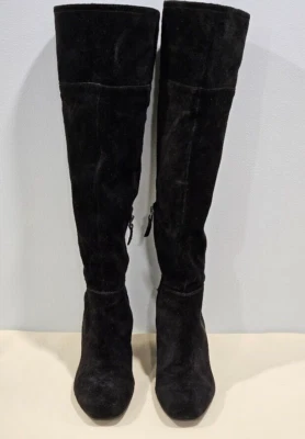 Franco Sarto Women's L-Pava Over the Knee Suede Boots Black Size 9M Chic City - Image 1 of 4