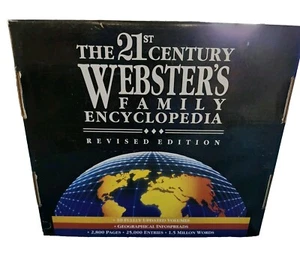 Websters 21st Century International Encyclopedia 10 Volume Box Set Free Ship - Picture 1 of 8