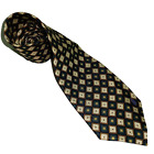 Yves Saint Laurent Vintage Mens 100% Silk Tie Rare Genuine Ysl Handcrafted Italy