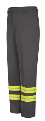 Pantalones reflectantes Red Kap visibilidad mejorada seguridad remolque alta visibilidad uniforme de trabajo Foto 1 de 4