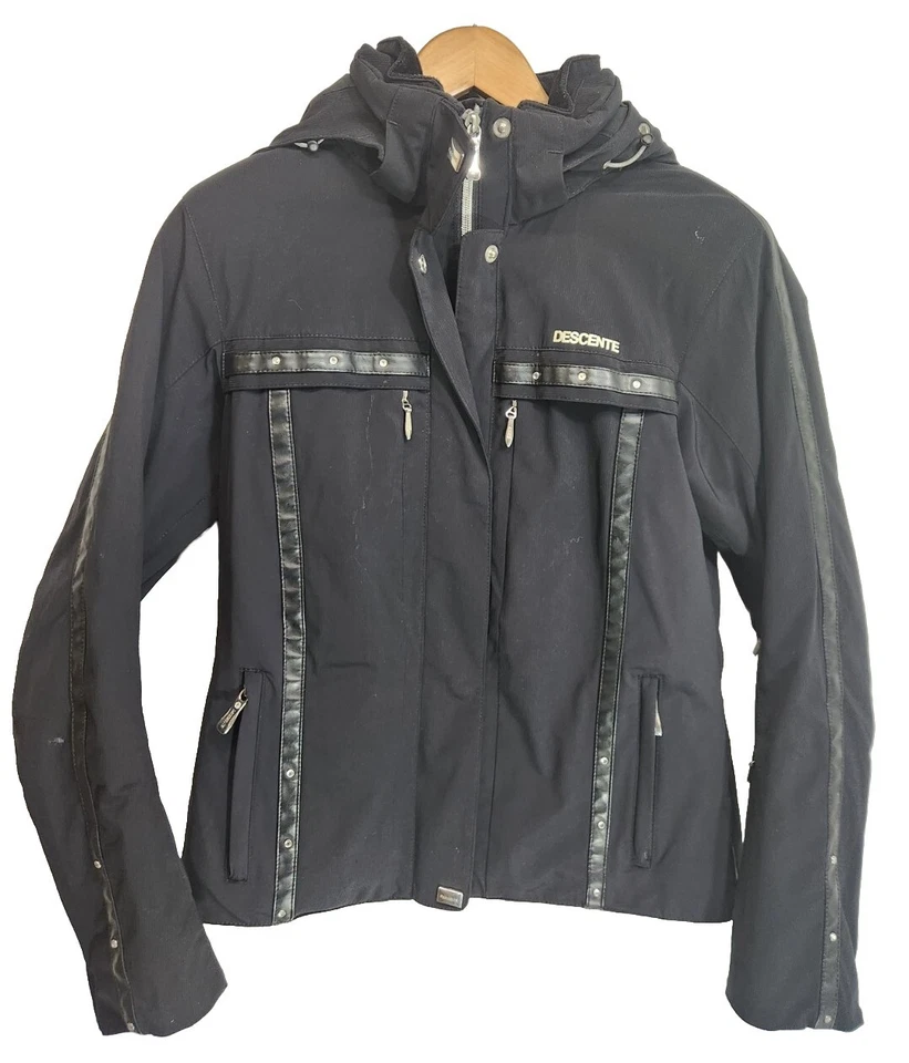 Descente Womens Ski Jacket Ion Bodies Titan Thermo Hood Sz 8 US - Image 1 of 4