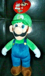 Super Mario Luigi, plush toy, 13", age 3+, TM 2012 Nintendo - Picture 1 of 2