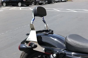 Nuevo respaldo desmontable Sissy Bar CHOP para Harley Sportster XL 883 XL1200 04-18 - Imagen 1 de 3