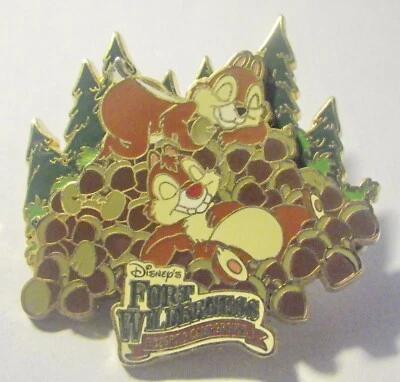 2008 Chip 'n' Dale Fort Wilderness Resort Disney Trading Pin - Image 1 of 4