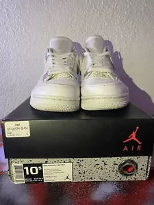 Size 10.5 - Jordan 4 Retro Mid Pure Money - Picture 1 of 8