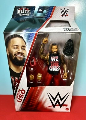 2024 WWE Elite Collection Series 114 Action Figure: JIMMY USO (CHASE!!) - Image 1 of 4
